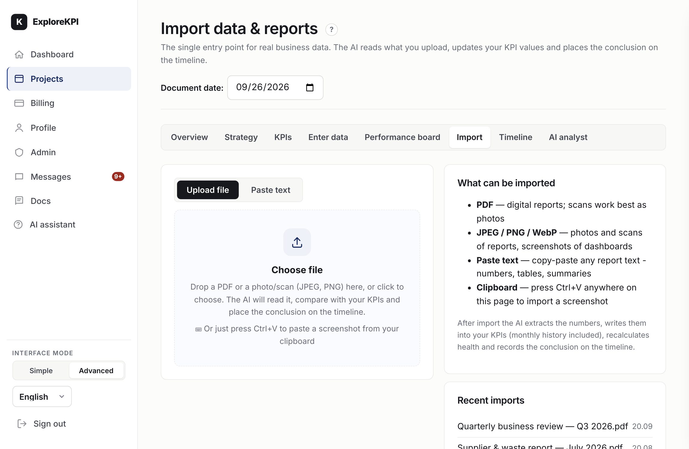 Read any report